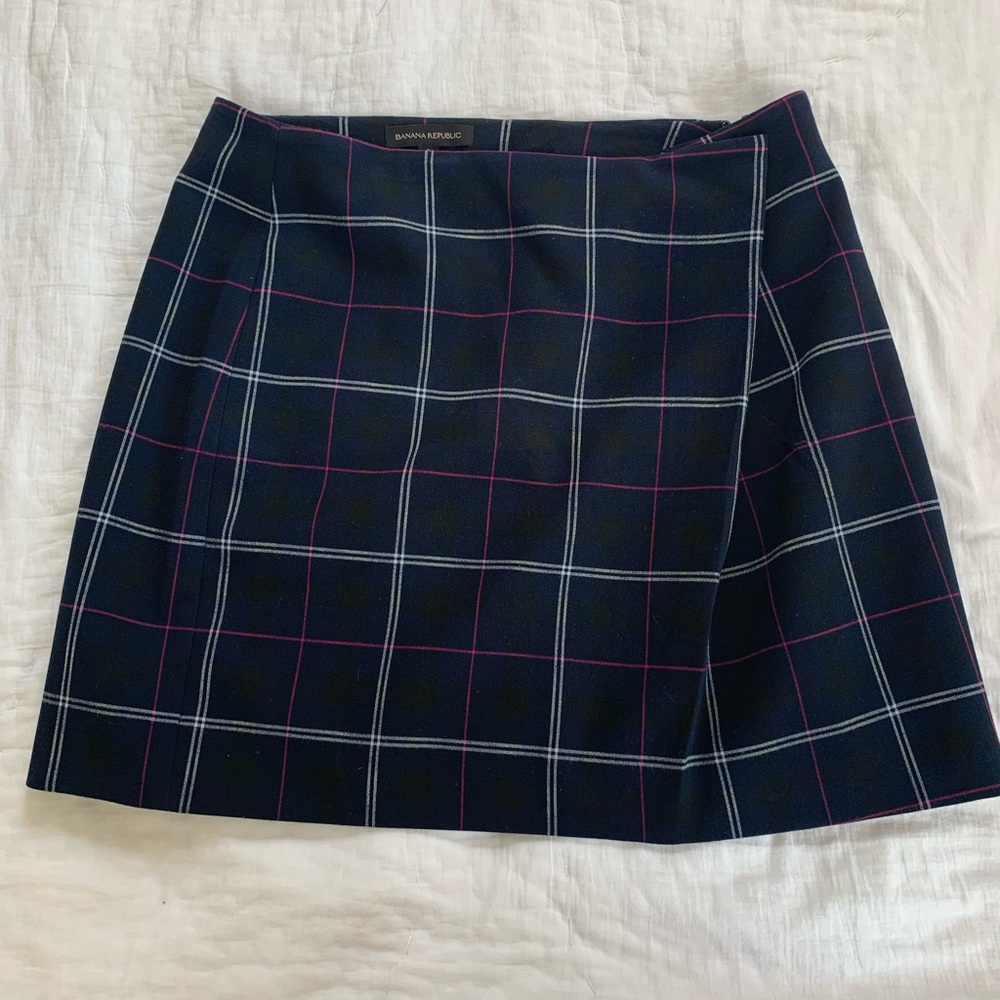 Banana Republic Plaid Skirt